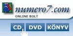 numero7.com - CD, DVD, knyv rendels